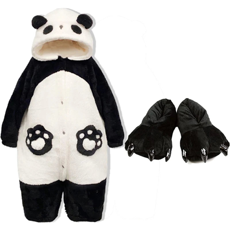 Cozy Panda Robe Kigurumi - Plush Party Onesie