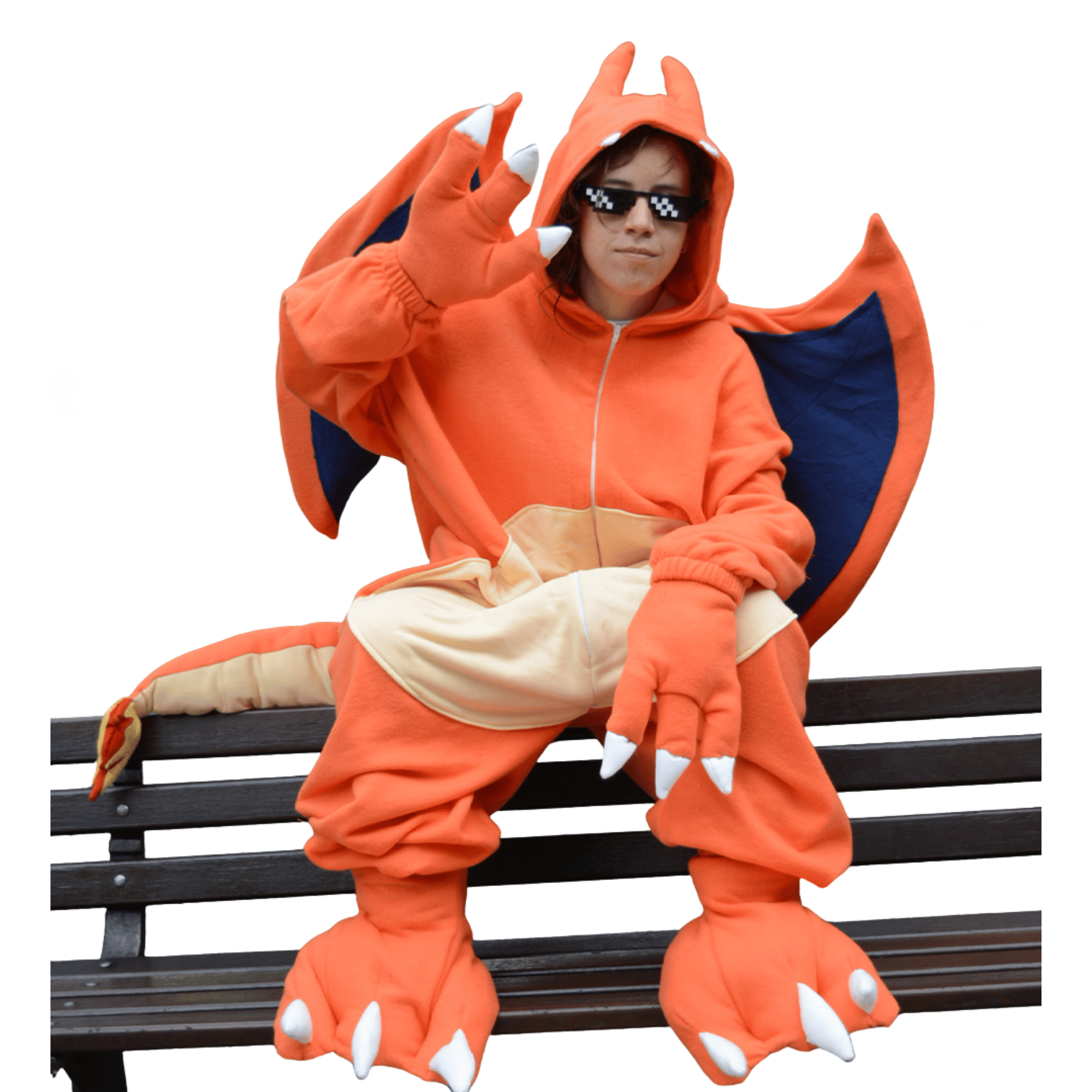 Fiery Dragon  Kigurumi - Cozy up as your favorite dragon!