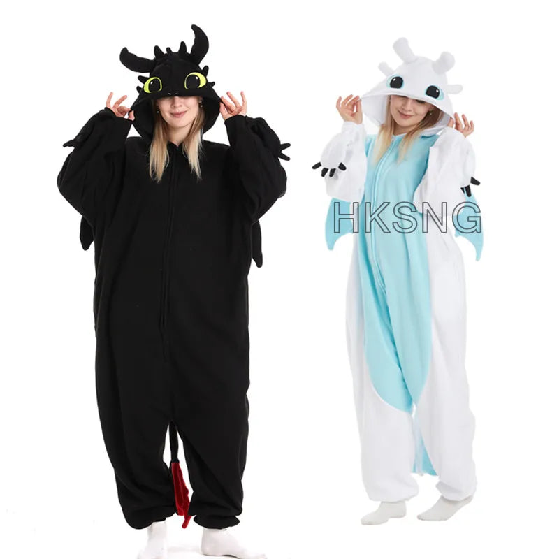 Midnight Dragon Kigurumi - Cozy Party Onesie