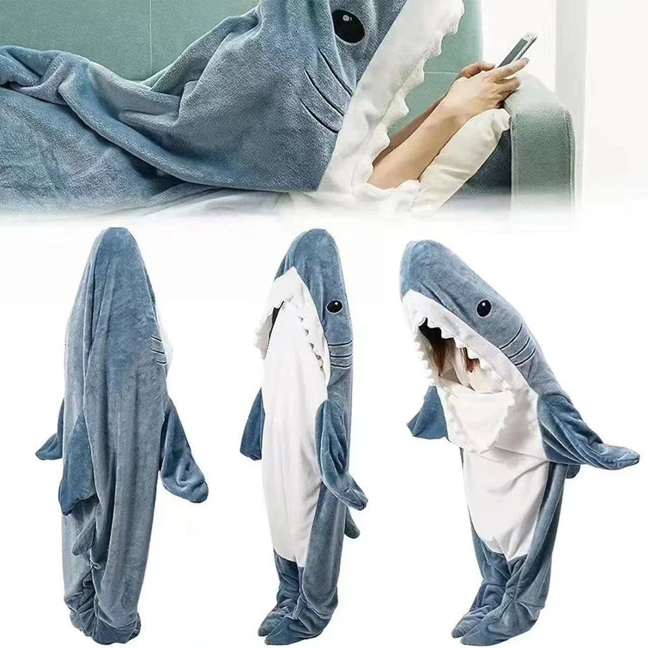 Shark Attack Kigurumi - Cozy Party Onesie